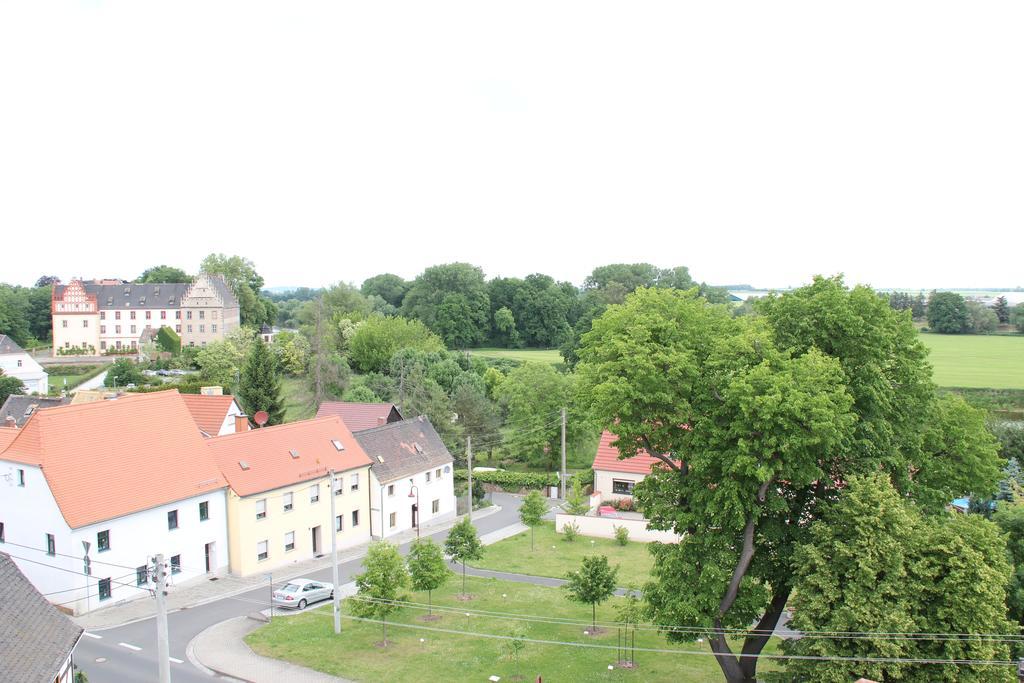 Hotel Schlossblick Trebsen Exterior foto